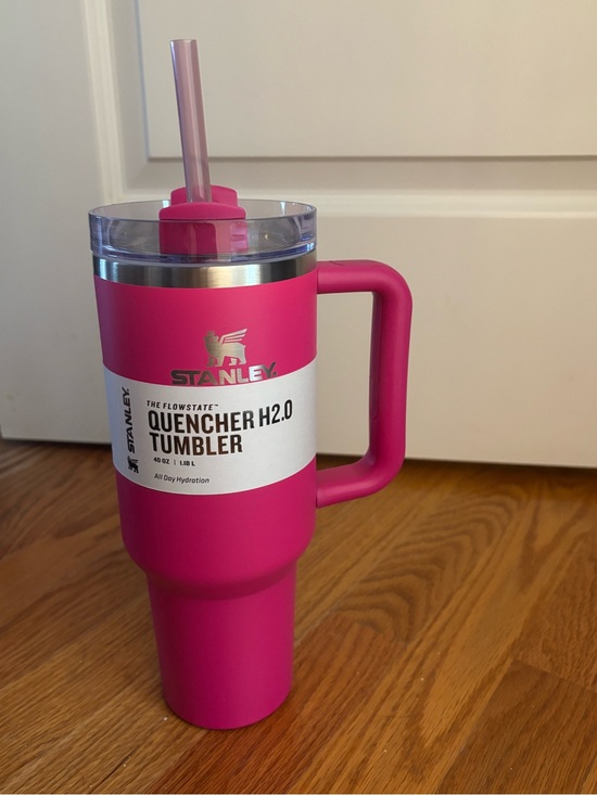 Stanley Other - Stanley Camelia Pink Insulated 40 oz Travel Tumbler with Handle